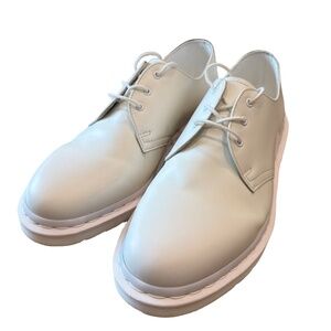 Dr. Martens 1461 Mono Smooth Leather Mens White Oxfords Casual Shoes US 10 UK 9